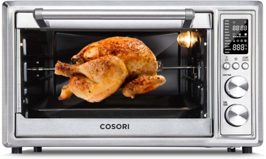 COSORI CO130-AO Air Fryer Toaster Combo 30L 12 Functions Large Countertop Oven, $179.99 MSRP