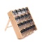 Bamboo Inspirations Spice Rack with Leaf Labels, 16-Cube Storage Boxes, $64.99 MSRP (BRAND NEW)