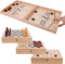 4-in-1 Wooden Fast Sling Puck, Chess, Checkers, Tic Tac Toe... Board Games, $54.99 (BRAND NEW)