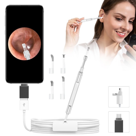 Electric Ear Wax Removal Otoscope Camera, $45.99 MSRP (BRAND NEW)