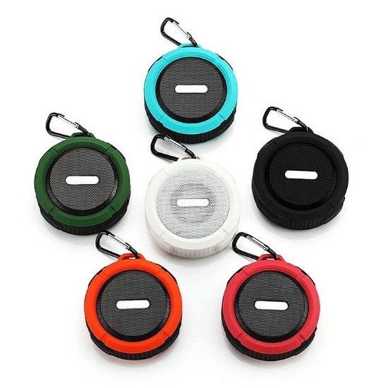 C6 Mini Bluetooth Speaker Waterproof Portable Wireless with 5W Driver-Gray, $32.99 MSRP (BRAND NEW)