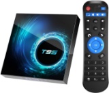 Android 10.0 TV Box T95 4GB RAM 64 ROM Allwinner H616 Quad-Core, $56.99 MSRP - BRAND NEW