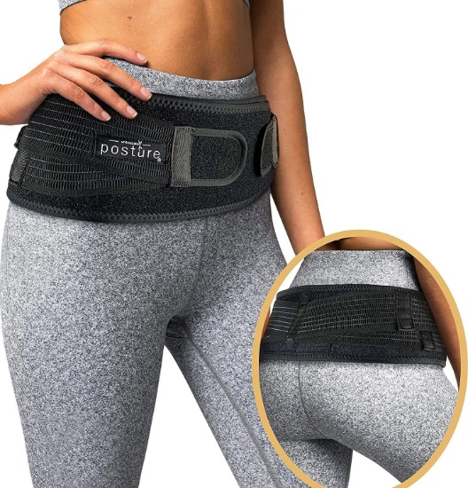 Sacroiliac Hip Belt for Women and Men That Alleviates Pain, $49.99 MSRP (BRAND NEW)
