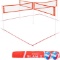 GoSports Slam X 4 Way Volleyball Game Set - Ultimate Backyard and Beach Game for Kids - $135.14 MSRP