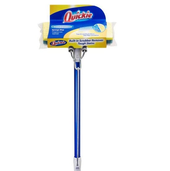 Quickie Automatic Sponge Mop - 2 Pack