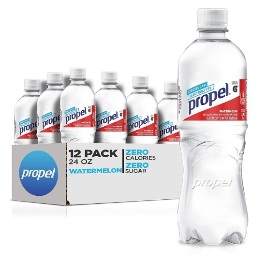 Propel Water Zero Calorie Sports Drink Watermelon 24.0 fl oz (12 Pack/Case) - 2 Cases $32.98 MSRP