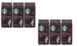 Starbucks Sumatra Dark Roast Single-Origin Whole Bean Coffee, 12 OZ (Pack of 6)