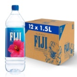 FIJI Natural Artesian Water, 50.7 Fl Ounce Bottle (Pack of 12) - $34.22 MSRP