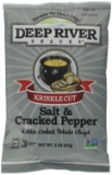 Deep River Snacks Salt and Pepper Kettle Chips, 24 Count
