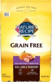 Nature's Recipe Grain Free Dry Dog Food, Lamb, Sweet Potato and Pumpkin Recipe