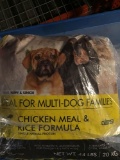 Dog Food, Chicken Meal and Rice Formula