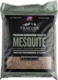 Traeger Grills Mesquite 100% All-Natural Hardwood Pellets - Grill, Smoke, Bake, Roast - $17.95 MSRP