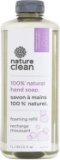 NATURE CLEAN Foaming Hand Soap Refil, Lavender Moon, 33.5 Oz (Pack of 6) - $42.31 MSRP