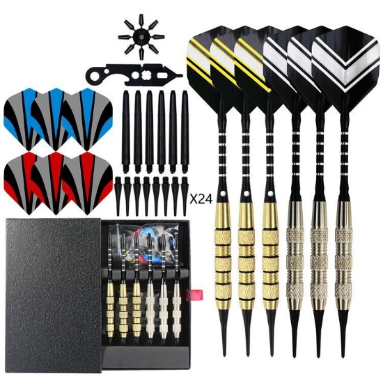Soft Stainless Iron Tip Darts, $95.93 MSRP (BRAND NEW)