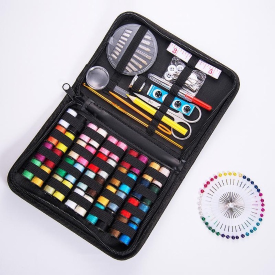 Sewing KIT for Adults - 40 Colour Threads Travel Sewing Kit, $45.81 MSRP (BRAND NEW)