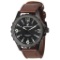 Smith and Wesson Men's Classic Analog Watch, Black/Brown $29.99 MSRP