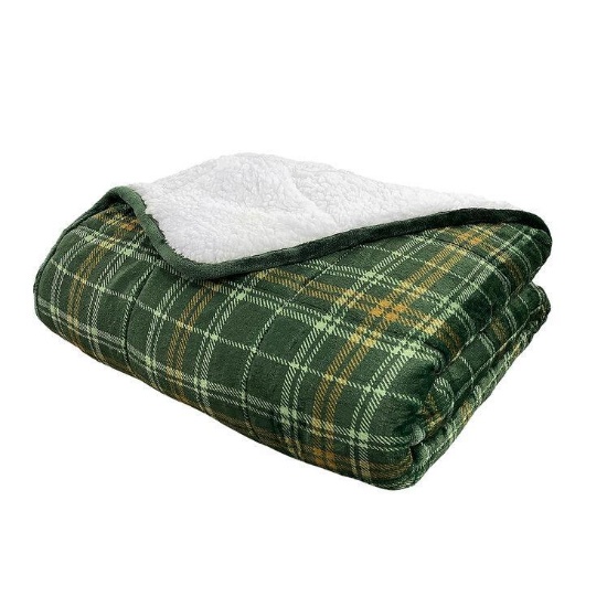 Velvet Sherpa Weighted Blanket - $34.99 MSRP