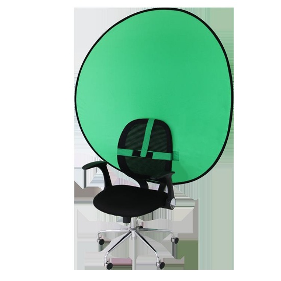 75 cm Pop Up Green Screen Background Circular Chair Attachment with Storage Bag, $32.99 (BRAND NEW)