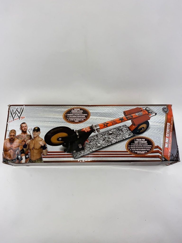 Sambro WWE Edition Incline Folding Kick Scooter, $124.99 MSRP (BRAND NEW) |  Estate & Personal Property | Online Auctions | Proxibid