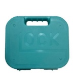 Glock Hard Gun Case New Version w/Brush and Rod - Turquoise, $48.95 MSRP - BRAND NEW