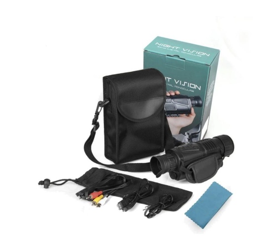 P1S-0540 5x40 Infrared IR Digital Night Vision Monocular Scope, $205.99 MSRP (BRAND NEW)