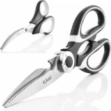 Multipurpose Ultra Sharp Utility Scissors Includes Seafood Scissors, $39.99 MSRP (BRAND NEW)