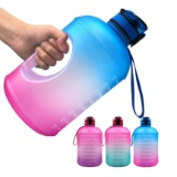 BPA Free Gym Big 1 Gallon Water Bottle, Half Gallon Fitness Water Bottle, $42.24 MSRP (BRAND NEW)