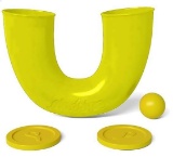 pindaloo Skill Game with 2 Balls for Kids & Adults, Indoor & Outdoor -Yellow, $34.90 MSRP(BRAND NEW)