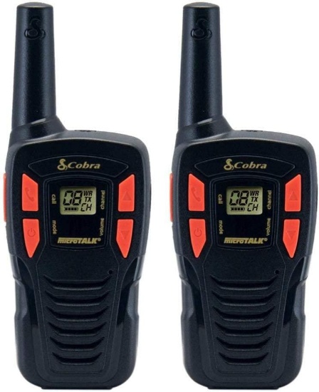 Cobra ACXT145 Compact Walkie Talkies 2-Way Radio Set - $34.95 MSRP