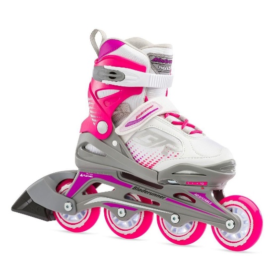 Bladerunner Girls' Phoenix Adjustable Inline Skates, Size 2-6 - $84.99 MSRP