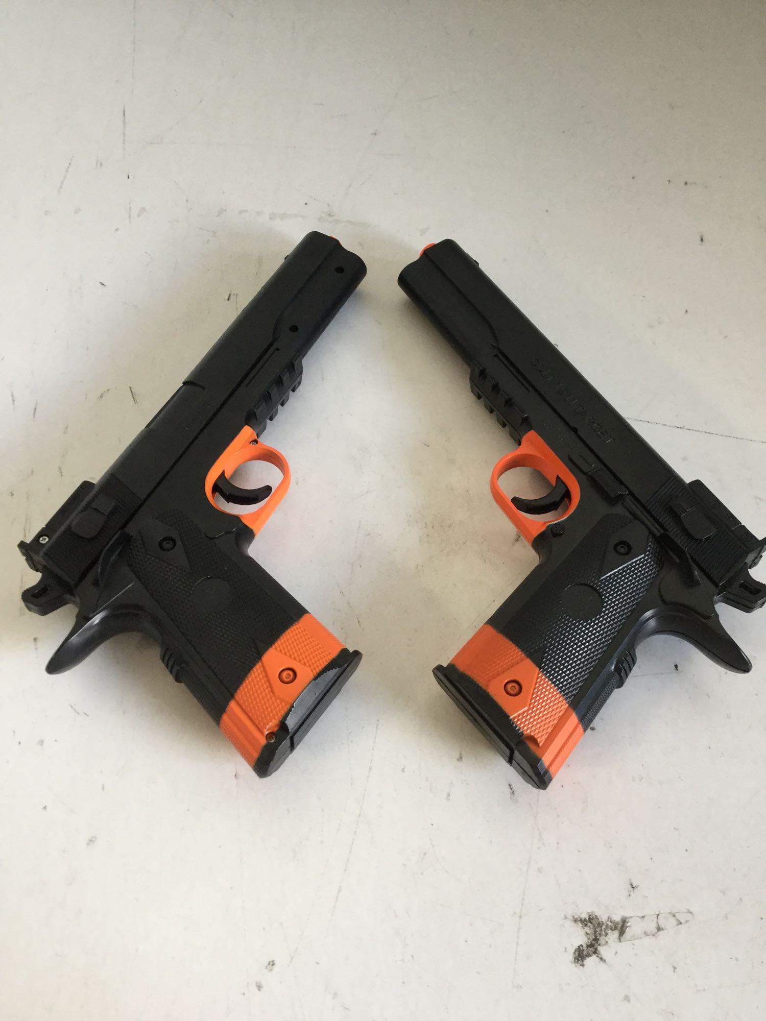 Colt 1911 Target Airsoft Spring Pistol, 2 Packs Proxibid