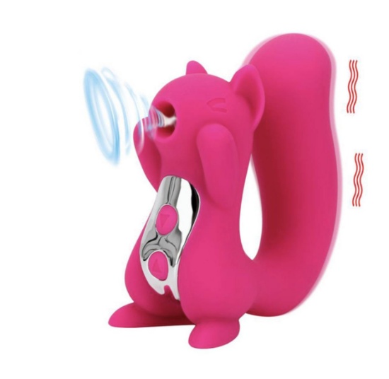 Little Squirrel Sucking Multifunctional 10 Frequency Vibration Massager - BRAND NEW, $48.99 MSRP