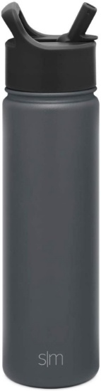 SKIRTON 500ml Insulated Stainless Steel Flask 304 Grade Double Wall Flask- Grey, $35.99 (BRAND NEW)