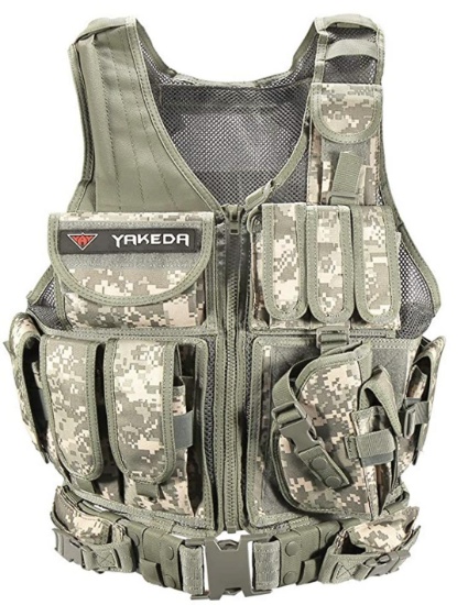 Tactical Vest Outdoor Lightweight Training Vest - Camouflage...(BRAND NEW), $84.99 MSRP