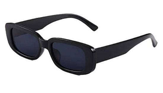 Retro Small Frame Sunglasses, Men, Women, Trendy Rectangular Sunglasses - $4.50