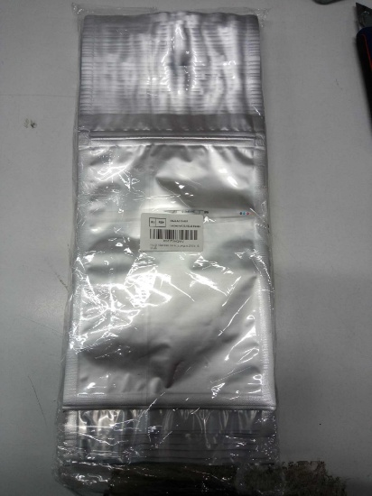 100 Pieces Silver Pure Aluminum Pocket Foil $15.99