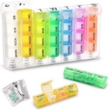 7 Day & 4 Times Pill Dispenser with Spring Opening Design, Medicine Box, Pill Box - $3.99