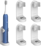 SIMPLETOME Adhesive Electric Toothbrush Holder Wall Mounted Tooth Brush Organizer 4 Pack - $8.99