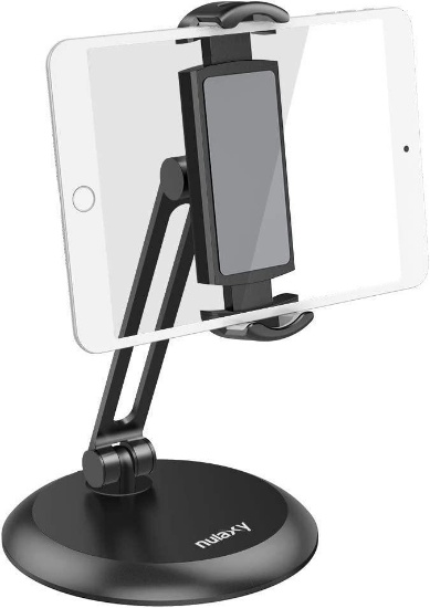 ?TJY-02 Nulaxy Tablet Stand, Adjustable Tablet Holder with Heavy Metal Base - $8.99 MSRP