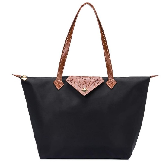 Bojly Women Tote Bag, Black (B07SZG7LNW) (spL1jk9mlM7) - $25.99 MSRP
