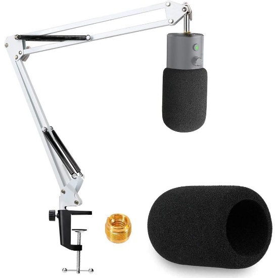 YOUSHARES Seiren X Boom Arm with Pop Filter, 2 Pack (MUNB3552-3) - $45.96 MSRP
