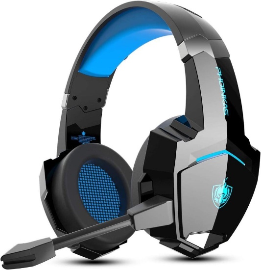 PHOINIKAS G9000 Bluetooth Wireless Headset, Wired Gaming Headset - $???????33.05 MSRP