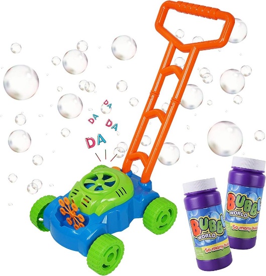 MOZOOSON Garden Toys for Toddlers, Bubble Machine Toys (?No.005) - $17.05 MSRP