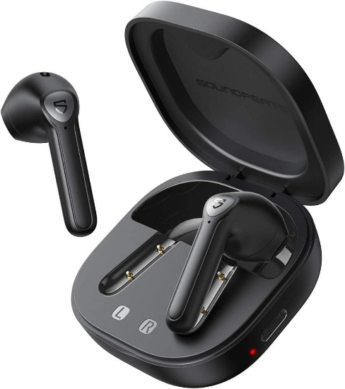SOUNDPEATS TrueAir2 Wireless Earbuds Bluetooth Headphones Black - $39.99 MSRP
