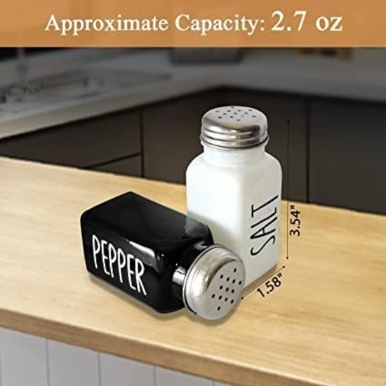 Salt and Pepper Shakers Set - $8.86