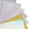 OLYCRAFT 28 Sheets Holographic Sparkle Vinyl 8 x 12 Inch Adhesive Glossy Vinyl Sheets - $16.00 MSRP