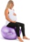 CORE BALANCE Exercise Ball for Fitness Yoga Pregnancy 75cm with Air Pump, Purple - $22.99 MSRP