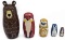 ULTNICE 5pcs Russian Matryoshka Dolls in Bear Design, Stacking Toy Doll - $23.99 MSRP