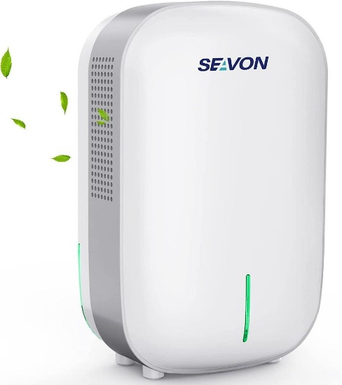 Seavon Home Dehumidifier, 800ml, Auto Shut Off, Quiet and Portable Dehumidifier - $20.00 MSRP