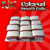 Master Plaster Magic Trick Rainbow Colored Mouth Coils 12 Pieces Per Pack - $16.00 MSRP